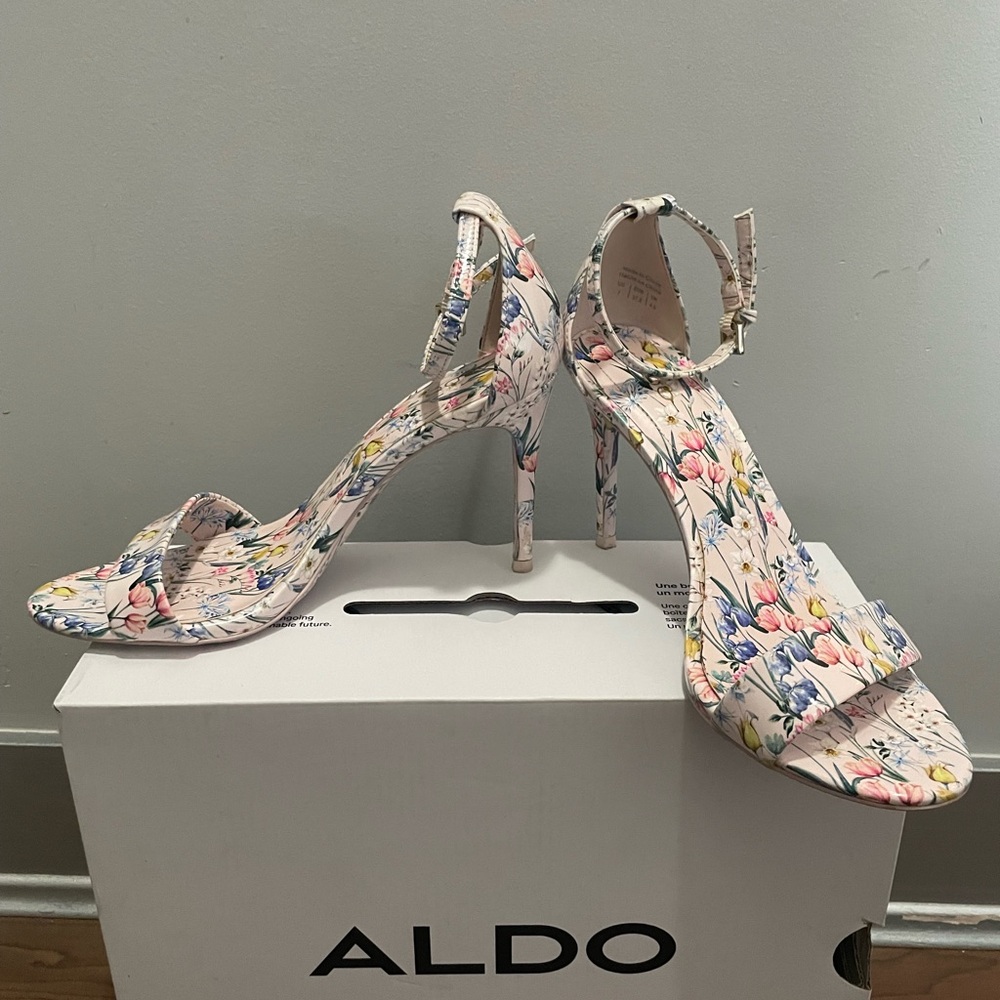 ALDO Floral Women's Heels - Multicolor